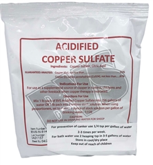 Copper Sulfate Powder - 1 lb.